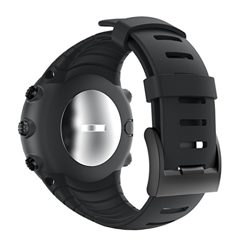 TOPsic Banda de Reloj para Suunto Core Correa, Correa Reemplazo de Silicona Suave Deportiva para Suunto Core Pulsera Correa