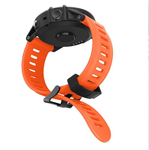 TOPsic Garmin Fenix 3 correa de reloj, Banda Reemplazo de Silicona Suave Deportiva con Herramientas para Garmin Fenix 3 / reloj elegante de Fenix 3 HR Multi-colors