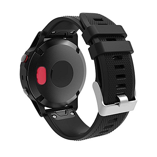 TOPsic Tapones de Polvo para Garmin Fenix 5 5X 5S, Puerto de Carga de Silicona Cubierta Protectora para Garmin Fenix 5/5x/5s/6/6x/6s/forerunner 935 Reloj Inteligente