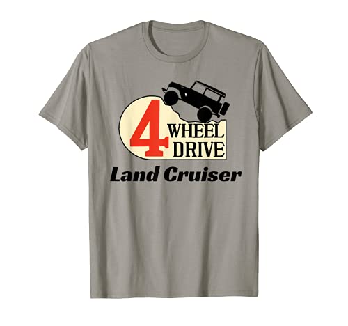 Tracción de 4 ruedas Land Cruiser Camiseta