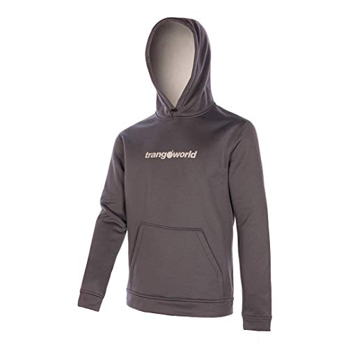 Trangoworld Login Sudadera, Hombre, Antracita/Gris Ceniza, S