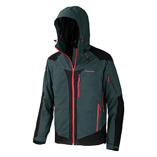 Trangoworld Naviru Complet Us Chaqueta, Hombre, Sombra Oscura/Negro, S