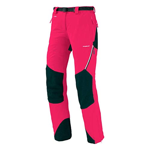 Trangoworld PC007743-6ZT-XL Pantalón Largo, Mujer, Fucsia/Gris (Sombra Oscura), XL