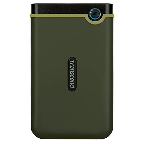 Transcend StoreJet 25M3G TS1TSJ25M3G - Disco Duro Externo, Verde, 1TB