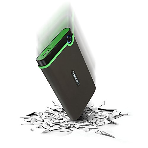 Transcend StoreJet 25M3G TS1TSJ25M3G - Disco Duro Externo, Verde, 1TB