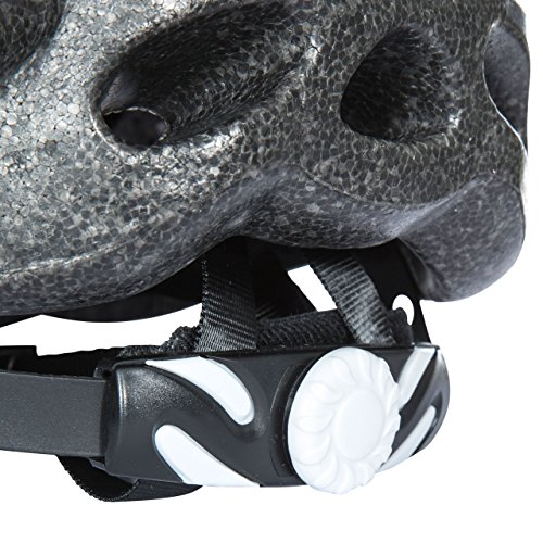 Trespass Crankster Ventilation Casco de Seguridad Ajustable para Ciclismo, Unisex, Rojo, L/XL