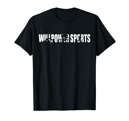 Triatleta Willpower Deportes Swim Bike Run Triatlón Divertido Camiseta