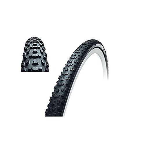 Tufo Cubus Tubular de Ciclocross, Unisex Adulto, Negro, 700 x 33 mm