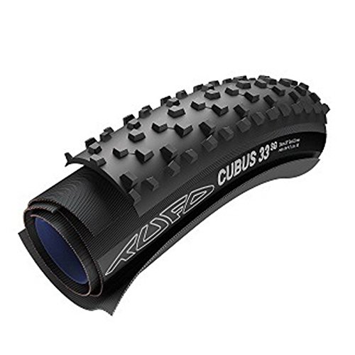 Tufo Cubus Tubular de Ciclocross, Unisex Adulto, Negro, 700 x 33 mm