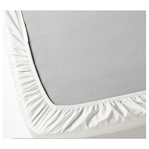 Tula Linen Juego de sábanas de 1100 Hilos, 4 Piezas, 100% algodón Egipcio, Color sólido de Primera Calidad, tamaño de Bolsillo 44 cm (UK King, 150 x 200 cm, Blanco)