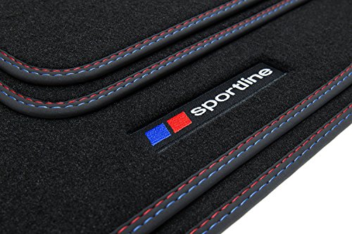 tuning-art SF009 Sportline Design Alfombrillas para BMW Série 2 F45 Active Tourer 2014-