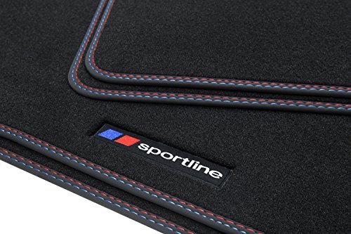 tuning-art SF009 Sportline Design Alfombrillas para BMW Série 2 F45 Active Tourer 2014-