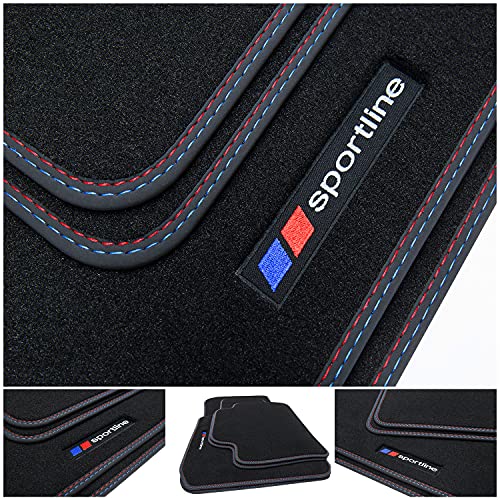 tuning-art SF009 Sportline Design Alfombrillas para BMW Série 2 F45 Active Tourer 2014-