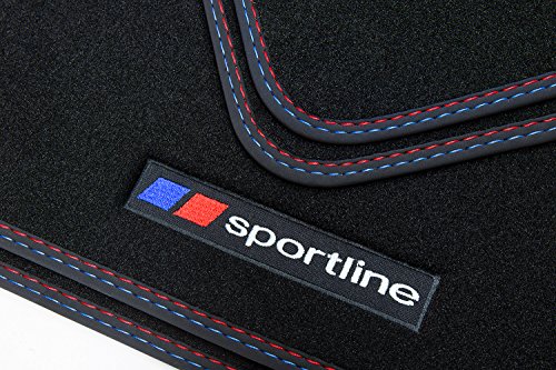 tuning-art SF009 Sportline Design Alfombrillas para BMW Série 2 F45 Active Tourer 2014-