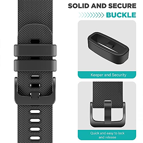 TUSITA [4 Piezas] Liberación Rápida Correa 22mm Para Garmin Vivoactive 4,Venu 2,Huawei Watch 3 GT GT2 GT2e GT3 46mm GT Runner,Galaxy Watch,Amazfit GTR 2 2e GTR 3 PRO - Banda de Silicona de Repuesto