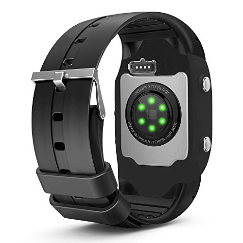 TUSITA Correa para Polar M400 / M430 - Banda de Silicona de Repuesto - Accesorios de Reloj Inteligente GPS