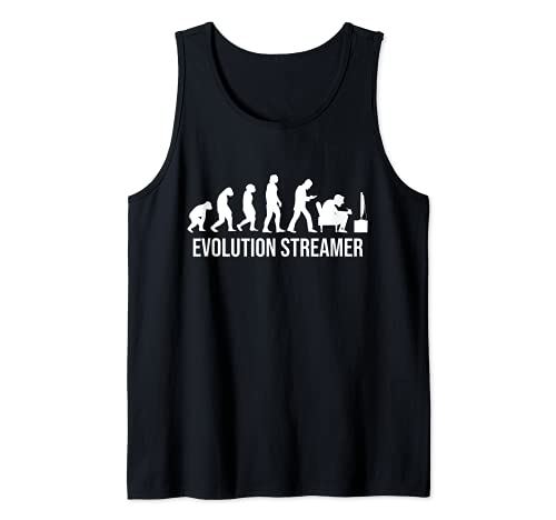 TV-Streaming Evolution Movie TV-series Internet TV-Streamer Camiseta sin Mangas