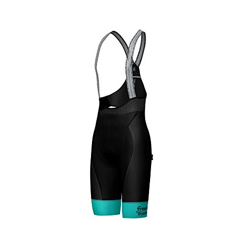 TwoNav - Culote Ciclismo para Mujer Freedom to Discover (S), Turquesa