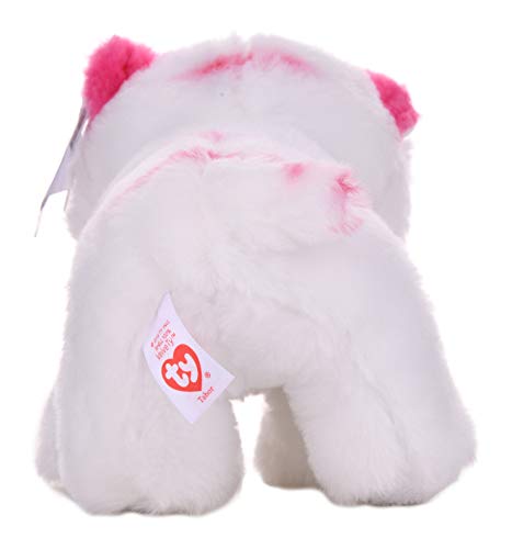 TY- Tabor Peluche, juguete, Color blanco/rosa, 15 cm (United Labels Ibérica 42186TY) , color/modelo surtido