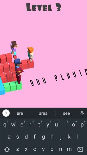 Type Racer - Run Among Typing Tiles 3D