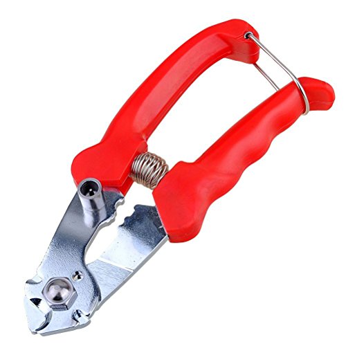 UEETEK Alicates de corte de bicicleta Nippers Inner Outer Freno engranaje Wire Cable Housing Cutter Clamp Cutter Repair Tool