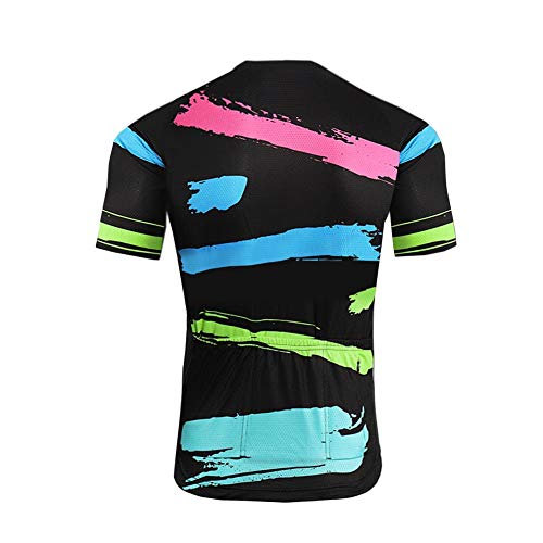 UGLY FROG 2019 Bike Wear De Manga Corto Maillot+ Pantalones Cortos Mangas Cortas de Ciclismo Ropa Maillot Transpirable para Deportes al Aire Libre Ciclo Bicicleta Equipacion Ciclista DTMX01