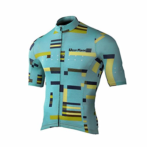 UGLY FROG Bike Wear Ciclismo Hombres Maillots Sports Seco y Transpirable de Bicicleta Conjunto de Ropa de Ciclo Jersey de Manga Corta