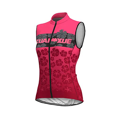 UGLY FROG Chaleco de Ciclismo Mujer Sin Mangas Maillot Ciclismo Ropa de Ciclismo para Mujer Transpirable Confortable MJWH01