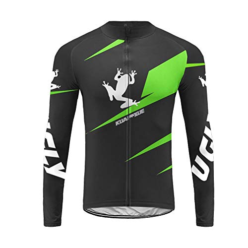 UGLY FROG Maillot Ciclismo Manga Larga Hombre Otoño Camiseta Bicicleta Ropa MTB Secado Rápido CXML01