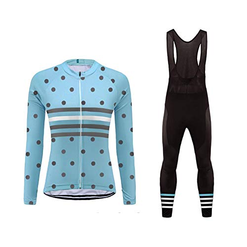 UGLY FROG Maillot Ciclismo Mujer Jersey + Pantalones Cortos Mangas Cortas de Bicicleta Ropa Transpirable para Deportes al Aire Libre Ciclo DXWZ02