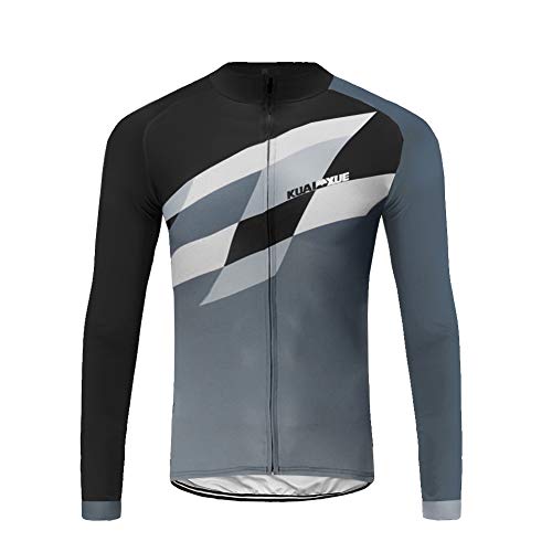 UGLY FROG Ropa Ciclismo para Hombre, Ciclismo Maillot Mangas Largas y Ciclismo Culote Bicicleta CXML07