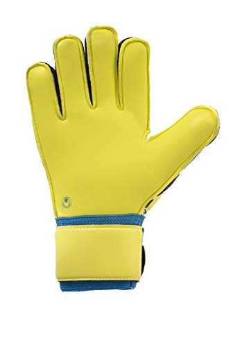 uhlsport Speed UP Now Supersoft Guantes, Adultos Unisex, Amarillo, 6.5