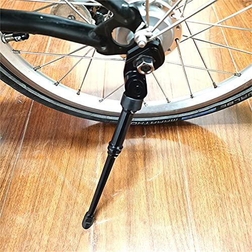 UKKO Pata de Cabra para Bicicleta Picador De Bicicleta Ultraligero para Bicicleta Plegable De Brompton Aluminio CNC-Gold