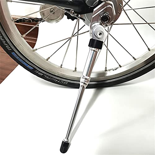 UKKO Pata de Cabra para Bicicleta Picador De Bicicleta Ultraligero para Bicicleta Plegable De Brompton Aluminio CNC-Gold