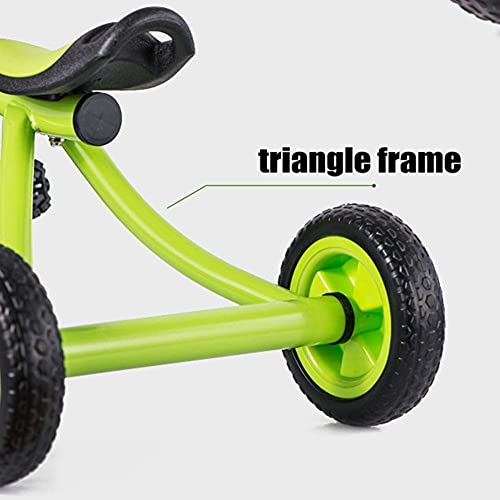 UKUOFL Nuevo Triciclo Triciclo para bebé con Ruedas Eva sin Aire Bicicleta Simple para bebés Marco de Acero Andador para bebés Bicicleta de Equilibrio Happy House