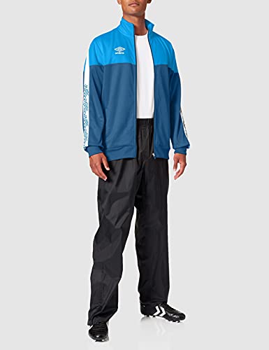 UMBRO Nyassa Training Jacket Chaqueta De Entrenamiento, Hombre, Azul, 2/3XL