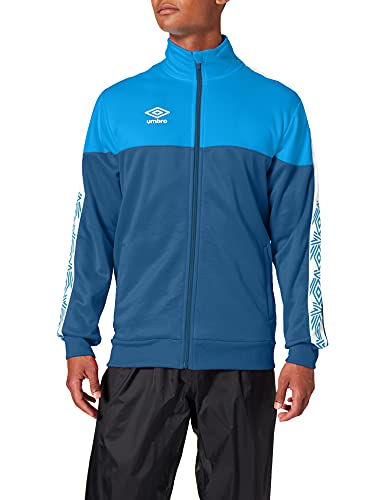 UMBRO Nyassa Training Jacket Chaqueta De Entrenamiento, Hombre, Azul, 2/3XL