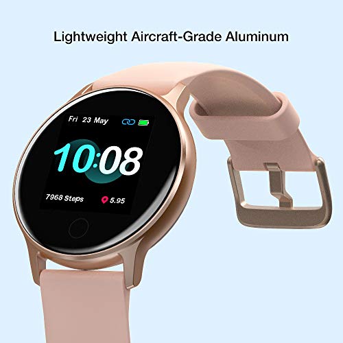 UMIDIGI Smart Watch, Uwatch 2S Rastreador de Actividad Física para Hombres y Mujeres, Monitor de Frecuencia Cardíaca, Podómetro Impermeable de 5 ATM, Reloj Inteligente para Android iOS