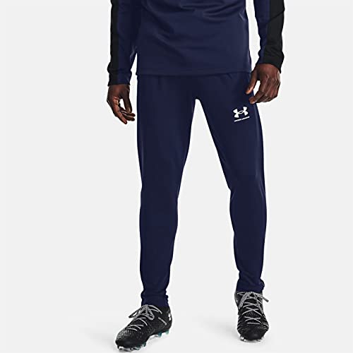 Under Armour Challenger Pantalones, Hombre, Midnight Navy / / White, S