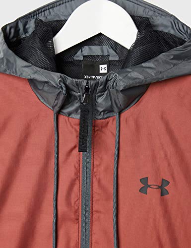 Under Armour Chaqueta Field House Sudadera de Cuello Redondo, Bordeaux/Noir/Noir, S para Hombre