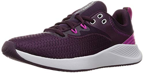 Under Armour Charged Breathe TR 3, Cross Trainer Mujer, Polaris Púrpura Halo Gris Halo Gris 500, 38.5 EU