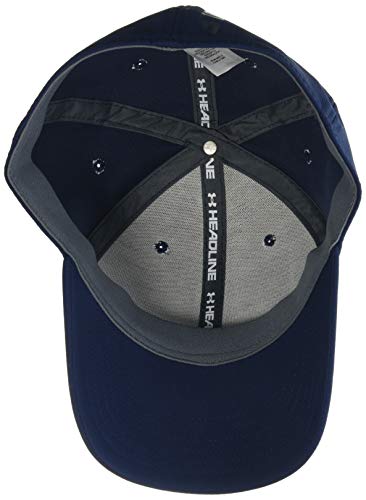 Under Armour Men's Golf Headline Cap 3.0 Visera clásica, Gorra para Hombre, Azul (Academy/Mod Gray), M/L