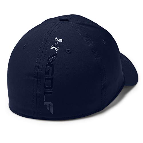 Under Armour Men's Golf Headline Cap 3.0 Visera clásica, Gorra para Hombre, Azul (Academy/Mod Gray), M/L