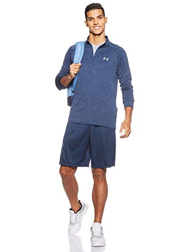 Under Armour Tech 2.0 1/2 Zip, Parte Superior del Calentamiento Hombre, Azul (Academy / Steel) , M