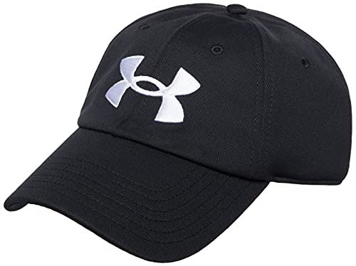 Under Armour UA Blitzing Adj Hat Gorra Deportiva, Hombre, Negro (Black/Black/White), Talla única