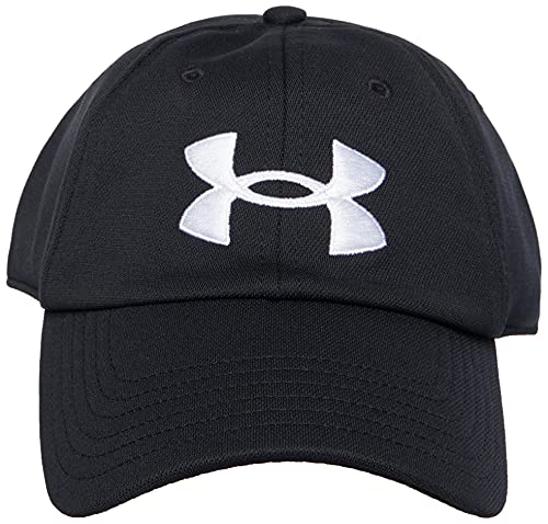 Under Armour UA Blitzing Adj Hat Gorra Deportiva, Hombre, Negro (Black/Black/White), Talla única