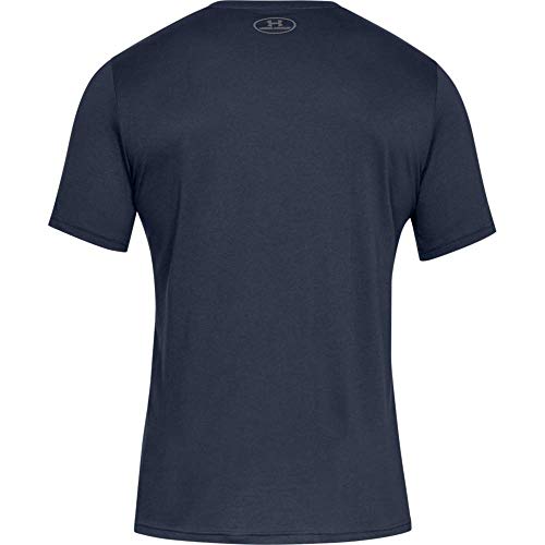 Under Armour UA Boxed Sportstyle, Camiseta Hombre, Academy/Red, L