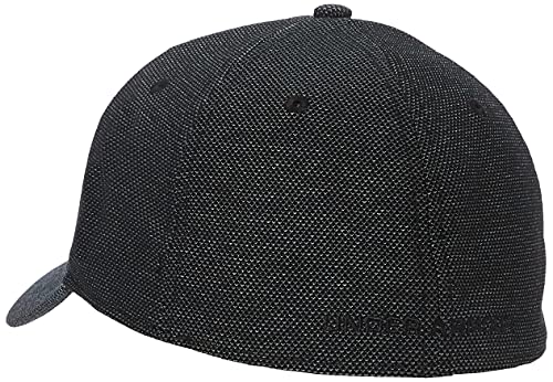 Under Armour UA Men's Heathered Blitzing 3.0, Gorra hombre, Negro (Black / Graphite / Black) , M/L