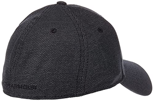 Under Armour UA Men's Heathered Blitzing 3.0, Gorra hombre, Negro (Black / Graphite / Black) , M/L