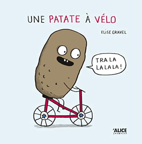 Une patate à vélo